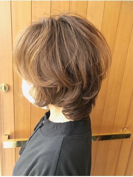 シャメル(Chamel) トップふんわりパーマ柔らかマッシュレイヤー◇