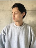 メンズミディアム　刈り上げないスタイル　担当松尾