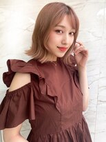 オーロ 緑地公園店(ORO)&nbsp;*くびれ小顔ボブ/ハイトーンボブ