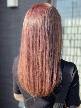 フレイムスヘアデザイン(FRAMES hair design) ノンブリーチWカラー♪イルミナカラーでピンクラベンダー♪