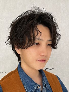 スイ(suiw) 波巻きセンターパート【suiw】昭和町/天王寺/阿倍野