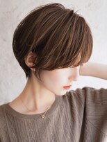 カライング(ing)&nbsp;ショートカット×ひし形ショートボブ×前髪あり20代30代40代 s03