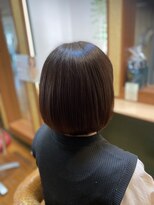 ヘアー マジック 国立店(Hair Magic)&nbsp;ブラウンカラー×マチルダボブミディ