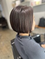 ツムグ 代官山店(TUMUGU)&nbsp;ショートボブ白髪ぼかし30代40代50代60代代官山中目黒恵比寿ボブ