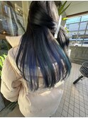 寒色インナーカラー