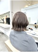 グレージュカラーグレーベージュカラーケアブリーチカラー