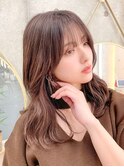 韓国レイヤー/韓国風/顔周り/髪質改善/黒髪/ブリーチなし 立川