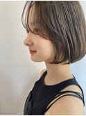20/30代ワンカールボブパーマミニボブヘアまとまるボブレイヤー