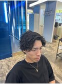 メンズツイストスパイラルパーマ