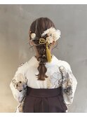 #卒業式ヘア