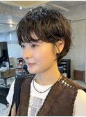 ショートマッシュ/ショートパーマ