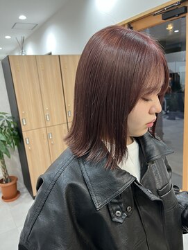 ソルア 上本町(solua) 外はねボブ×レッド