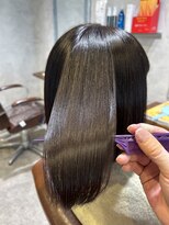 エスト(est)&nbsp;黒髪ボブ　【新宿/白髪染め/髪質改善トリートメント】