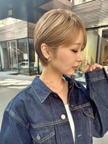 ミィ 表参道(mee.)&nbsp;着物/メルティカラー/似合わせカット/ウェーブミディアム/ボブ