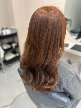 リノ(Lino) 大人ロング/ツヤブラウン/