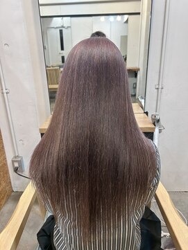 ファルベ(Farbe) 透明感x艶髪ラベンダーカラー