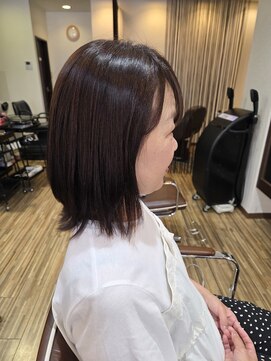 アビアント ヘアーアンドメイク(a bientot hair&make) ミディアムボブ