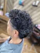 ルネッサンスヘアー ラファエロ(RAFFAELLO)&nbsp;メンズパーマスタイル　メンズパーマ　メンズスタイル