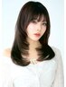 【２ヶ月以内再来】カット＋美髪縮毛矯正＋《Bランク》髪質改善TR