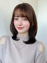 アフロート エル 錦糸町(AFLOAT L)&nbsp;2wayバングで小顔に見えるフェイスレイヤーで作るくびれヘア