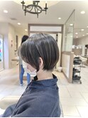 アイロンいらずのショートボブ【Ash大泉学園　横山】
