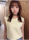オレンジブラウンカラー