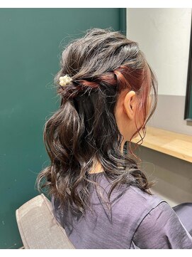 ラピスタ 池袋(Lapista) 韓国ヘアレイヤーカットダブルハイライトカラー【Lapista池袋】