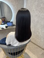 モアナ バイ ラナ 甚目寺店(MoanA BY LANA) 大人かわいい/ボブ/美髪/艶髪/ミルクティーベージュ/縮毛矯正