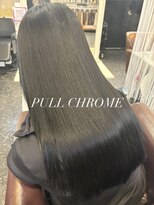 プルクローム(PULL CHROME) 韓国風黒髪ロング