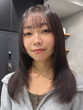 シャルムバイケンジ(Charm.by KENJE) 銀座髪質改善ミルクティーブロンドダークブルーワンホンレイヤー