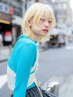 ケアブリーチカラー(ケアブリーチ×2回)+カット 23000[渋谷]