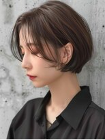 ルーファス メグロ(Ruufus Meguro) 【40代50代60代】耳かけショートボブ/上品ヘア/髪質改善