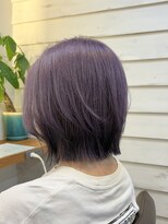 フレリス(FreRis)&nbsp;耳掛けで映えるパープルエンドブラック【守谷 インナーカラー】