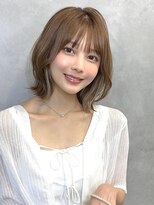 アイユー(ii+U) 骨格補正/ひし形くびれレイヤーボブ/外ハネ小顔似合わせカット