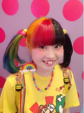 キャンディーシロップ(Candye Syrup) ブラック×レインボー