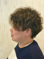 シャンプーアルファ(shampoo α)&nbsp;前下がりショート＆パーマ