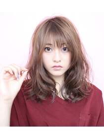遊人セントラル(CENTRAL) ☆アッシュベージュ＆セミロング☆