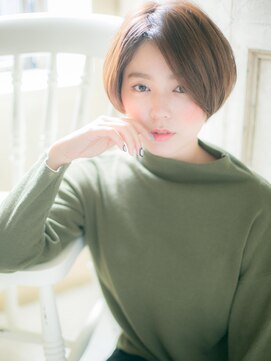 ブルー(BLUE) *CUORE水戸*…差のつく☆大人かわいい小顔マニッシュショートb