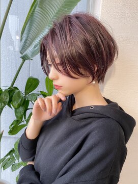 ロンド 表参道店(Lond) 大人気!グレーベージュ ショートボブ/ボブ/ショート/前髪パーマ