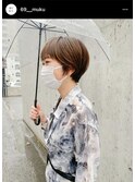 雨の日も素敵なショート
