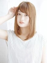 ウル 吉祥寺(ulu)&nbsp;ハイトーンナチュラルストレートスタイル