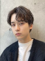 リット×ベリエ(Lit.×belier)&nbsp;ツーブロック/センターパート/ポイントパーマ[薩摩川内]