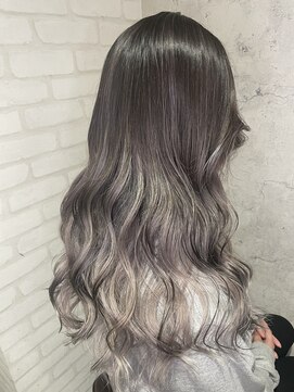 アフィナー(Afinar) バレイヤージュ☆グレー系 ★EMI