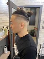 ニューモヘアー 立川(Pneumo hair) マンバン×スキンフェード^ ^