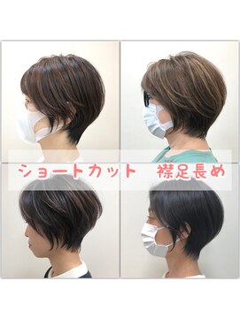 テルミークリニカルデザイン 北千里 ショート襟足長め4選ショートボブショートカット