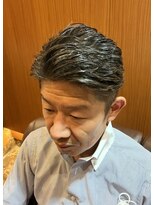 ヘアモード キクチ 銀座店&nbsp;銀座　理容室　メンズカット　サイドフィット　ビジネスマン向け