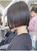 乾かすだけで叶う艶髪に 髪質改善×ボブ