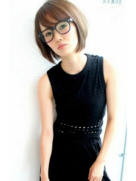 ルモア(RUMOR) Rumor×大人女子の美シルエット『ナチュラルショートボブ』