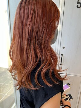 ルプラ チッタ(le-pla Citta) レイヤーカット/オレンジ