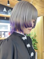 キラ 原宿(KILLA)&nbsp;フルバング/似合わせカット/デザインカラー/ウルフレイヤー/韓国